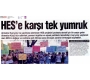 HES MÜCADELESİNDE GAZETE MANŞETLERİ