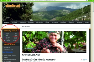 İlk Köy Sitemiz ahmetler.net 