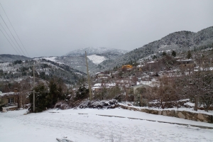 Ahmetler Kar Altında 