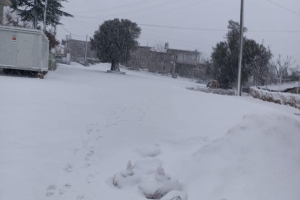 Ahmetler Kar Altında 