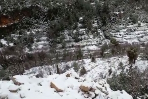 Ahmetler Kar Altında 