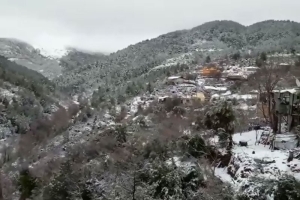 Ahmetler Kar Altında 