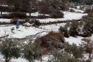 Ahmetler Kar Altında 