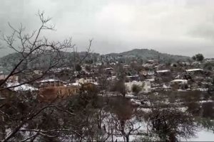 Ahmetler Kar Altında 