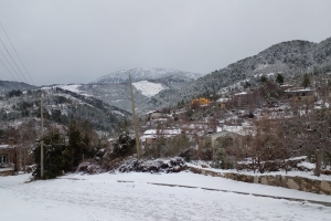 Ahmetler Kar Altında 