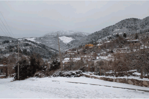 Ahmetler Kar Altında 