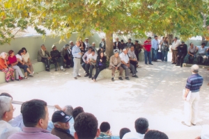 Dernek Kurulurken Köyde İlk Toplantı