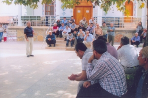 Dernek Kurulurken Köyde İlk Toplantı