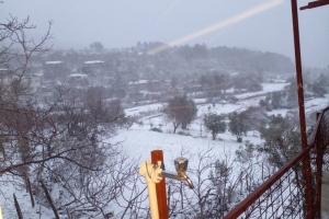 Ahmetler Kar Altında 