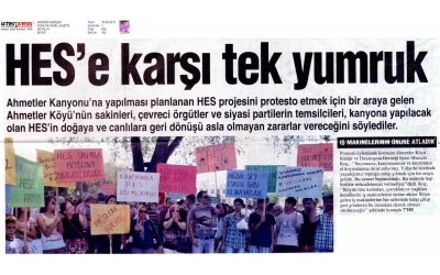 HES MÜCADELESİNDE GAZETE MANŞETLERİ