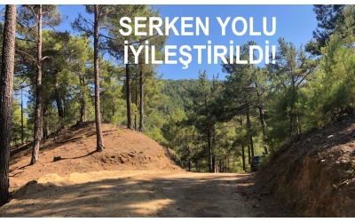 Serken Yolunda Düzenleme Yapıldı