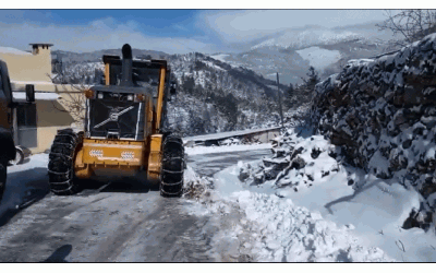 Ahmetler Kar Altında 