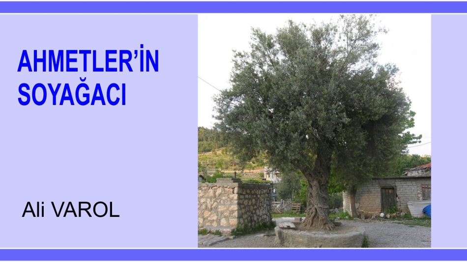 Ahmetler Köyü Soy Ağacı