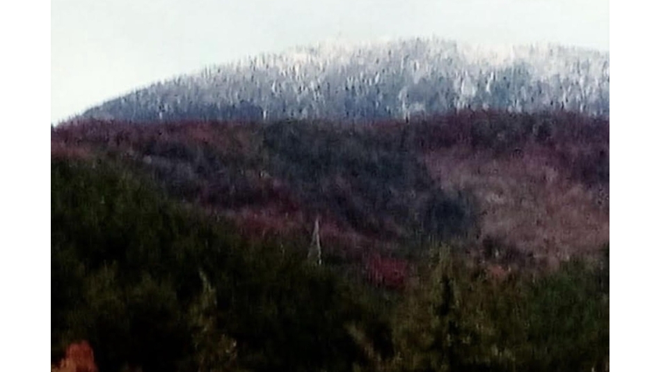 Güğlen Dağına İlk Kar Düştü